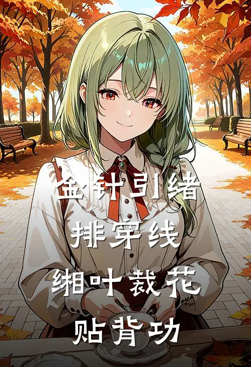 金针引绪排穿线,缃叶裁花贴背功