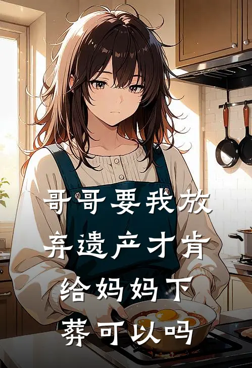 哥哥要我放弃遗产才肯给妈妈下葬可以吗