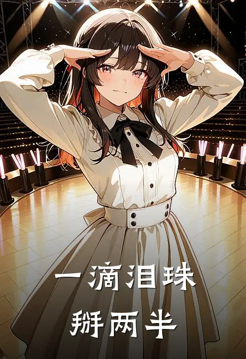 一滴泪珠掰两半