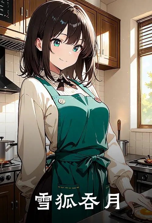 雪狐吞月